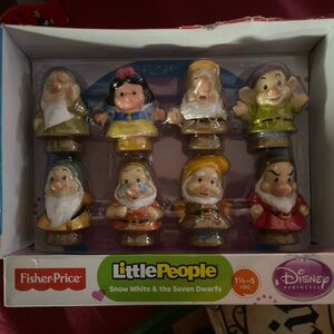 2012 Fisher-Price Little People Snow White & Dwarfs Figures
